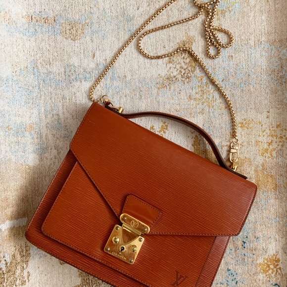 Authentic Louis Vuitton Epi Monceau Handbag - Picture 6 of 15